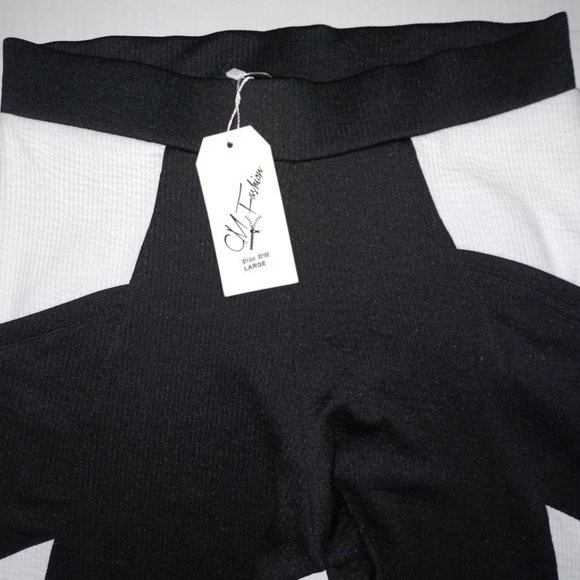 CM FASHION WOMEN'S RIBBED JOGGER STYLE PANTS - Picture 9 of 10